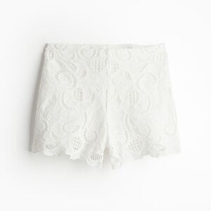 H&M Woman Broderie anglaise mini shorts